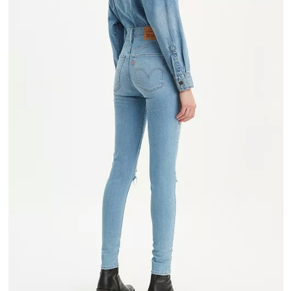 -NWT- Levi's Mile High Super Skinny Jeans 25S - Picture 2 of 15